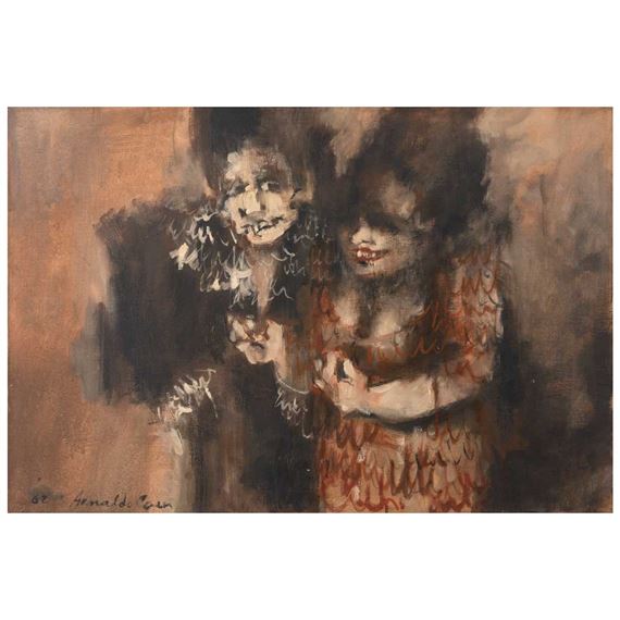 Pareja en la ópera by Arnaldo Coen, 1962