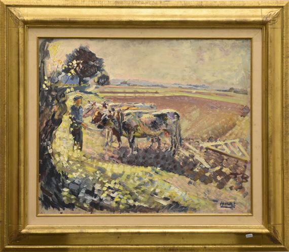Andre Hallet | Le laboureur | MutualArt