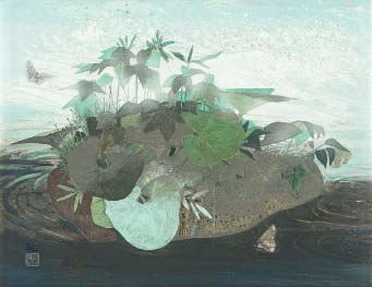 Spring river by Seiji Yoshimura