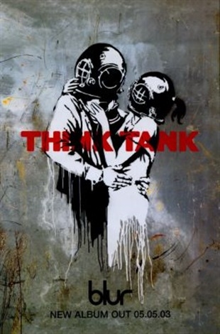 THINK TANK by Banksy, 2003