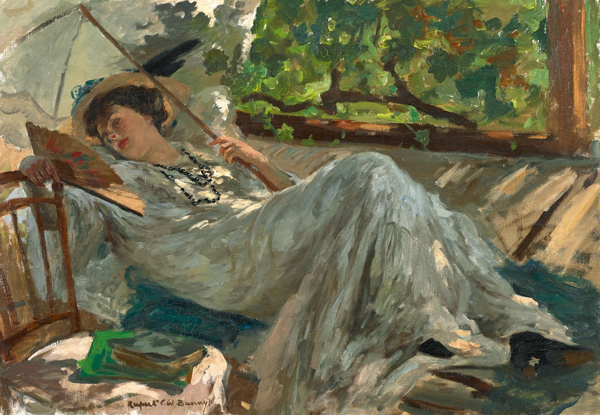 Rupert Bunny In the Sunlight (Circa 1906) MutualArt