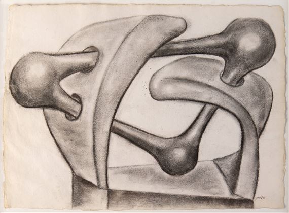 Composition Abstraite by Agustin Cárdenas, 1975