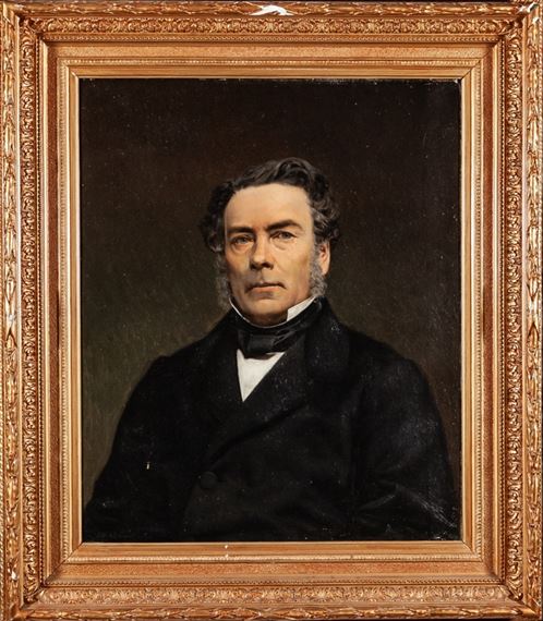 Portrait of a gentleman by Jules Didier