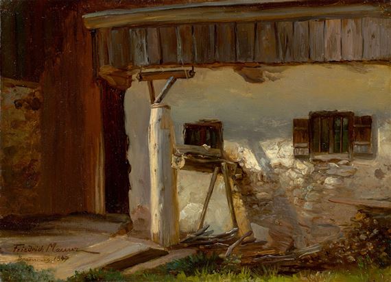 Hof in Brannenburg (Oberbayern) - Friedrich Maurer