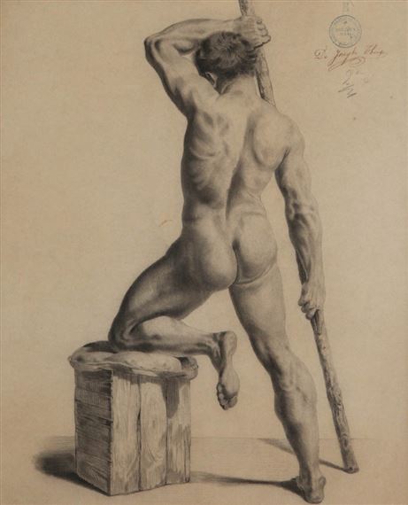 Academic study drawing - Theo De Jonghe