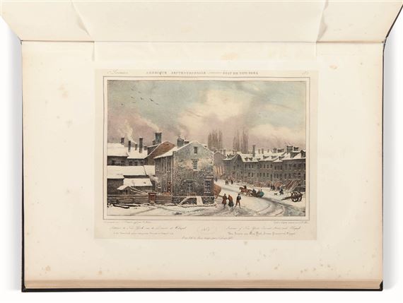 Itinéraire pittoresque du Fleuve Hudson et des parties latérales de l’Amerique du Nord by Jacques-Gerard Milbert, 1828-1829, 1815-1823