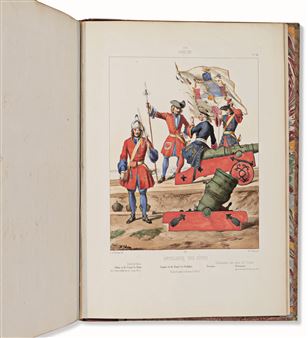 Costumes militaires français - Baron Joseph-Anne-Emile-Edouard Dunoyer de Noirmont