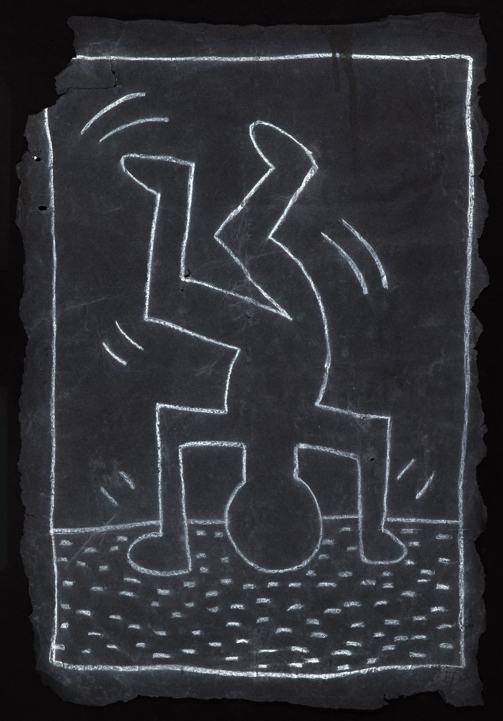 Keith Haring Subway Drawing MutualArt