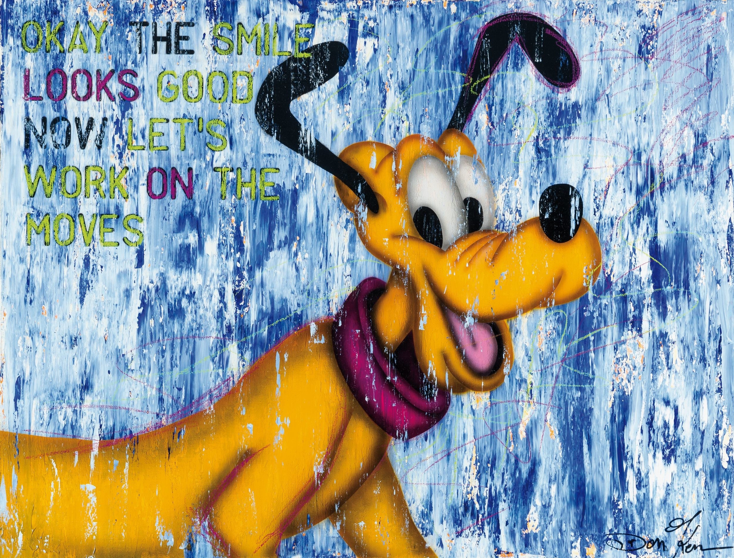 Artwork by Don Ken, Looks & Moves, Made of Canvas