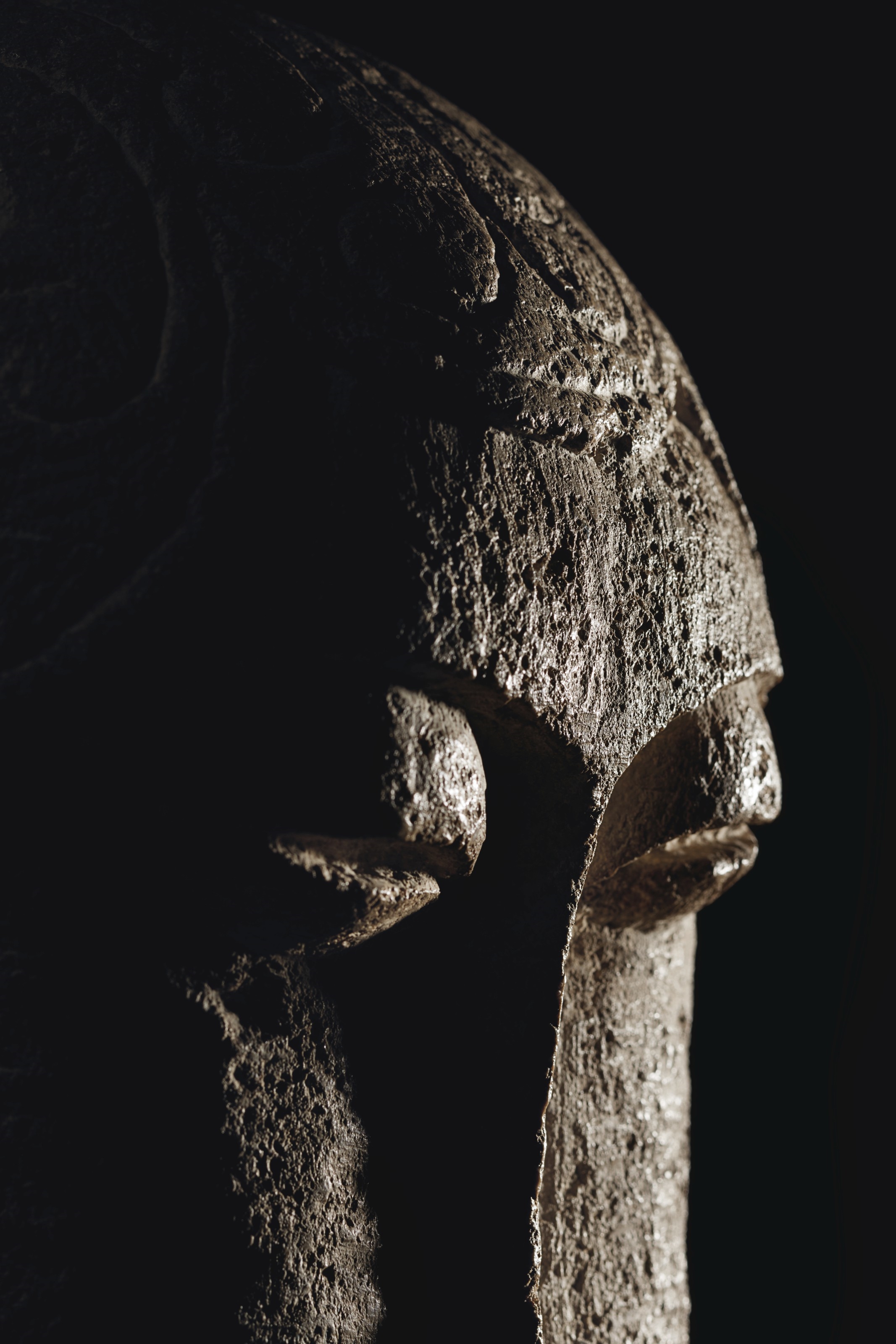 Artwork by Amedeo Modigliani, Tête, Made of limestone