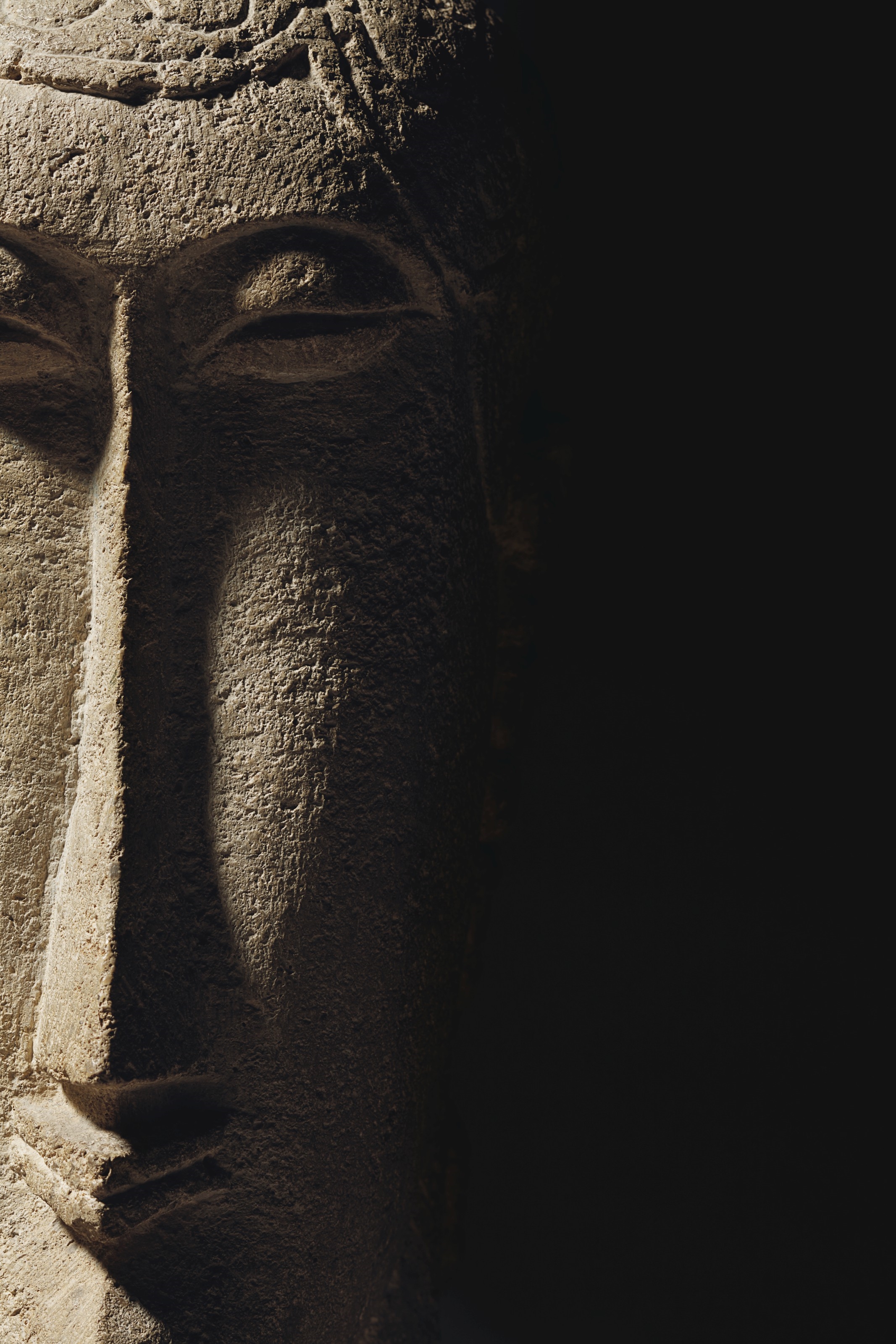 Artwork by Amedeo Modigliani, Tête, Made of limestone