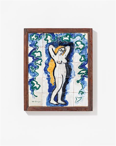 Kees van Dongen | Femme nue aux bas noirs (1908) | MutualArt