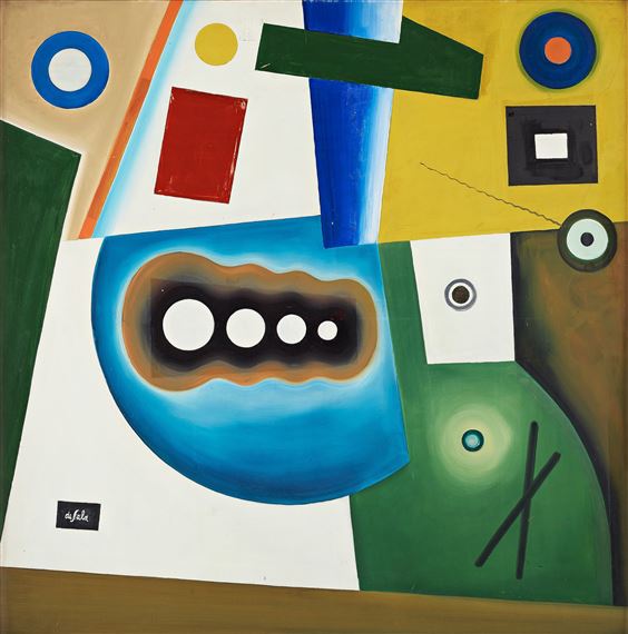 Composition by Eugéne de Sala, 1929