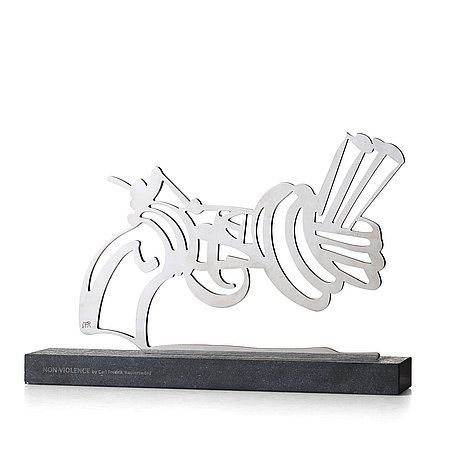 Non-violence by Carl Fredrik Reuterswärd