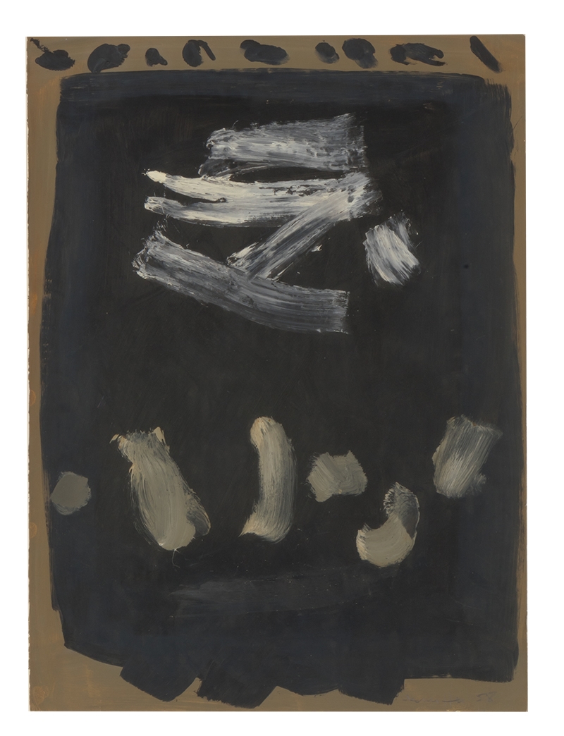 Artwork by Emerson S. Woelffer, Untitled, Made of Oil on paper