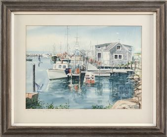 Menemsha Fishing Village, Martha's Vineyard" - Karen Rinaldo