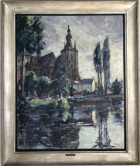 Andre Hallet | Vue de Diest | MutualArt
