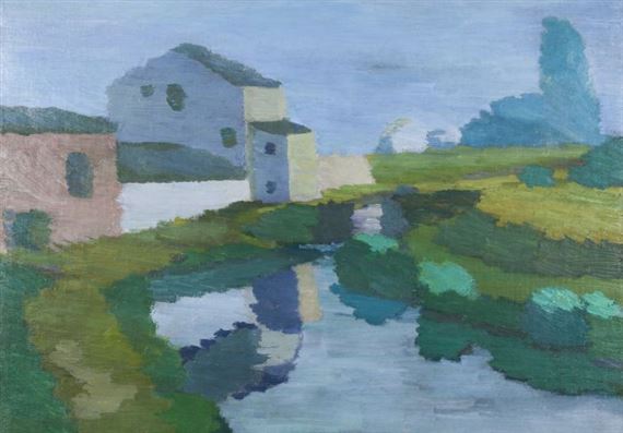 Wiener Neustädter Canal by Hans Böhler, 1931