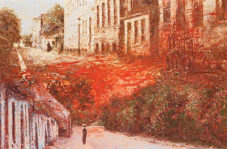 Cityscape (30 år i Lund) by Ola Billgren, 1989