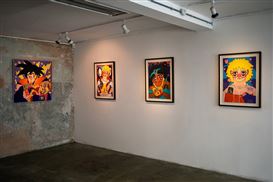 Inside Look at Ricardo Cavolo's "Hero's Wound" StolenSpace Gallery Exhibition