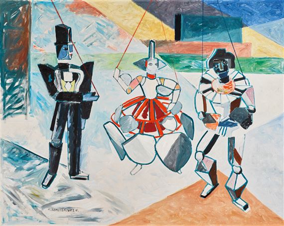 Marionettes by Nechama Szmuszkowicz, 1961