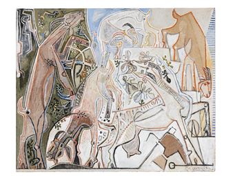 Five Goats - John Craxton