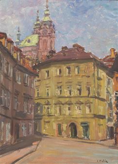 Motif from Lesser Town - Josef Fučík