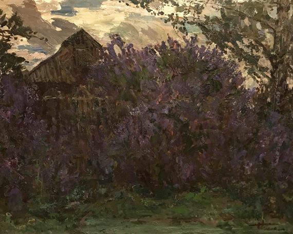 The storm leaves by Georgiy Andreevich Sysilyatin, 1993-1999