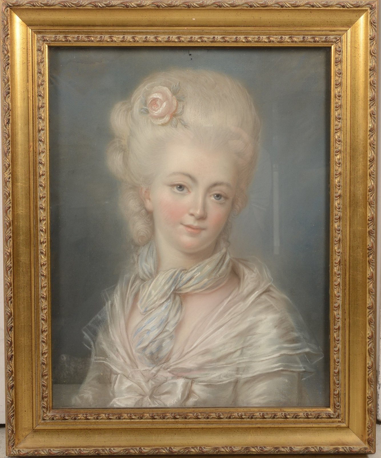 French School, 18th Century Portrait de la reine au