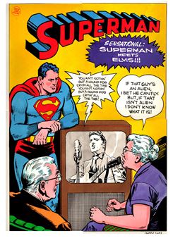 Superman Meets Elvis!! - Larry Camarda