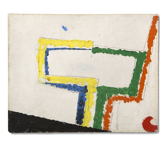 Fiore fantastico by Osvaldo Licini, 1954