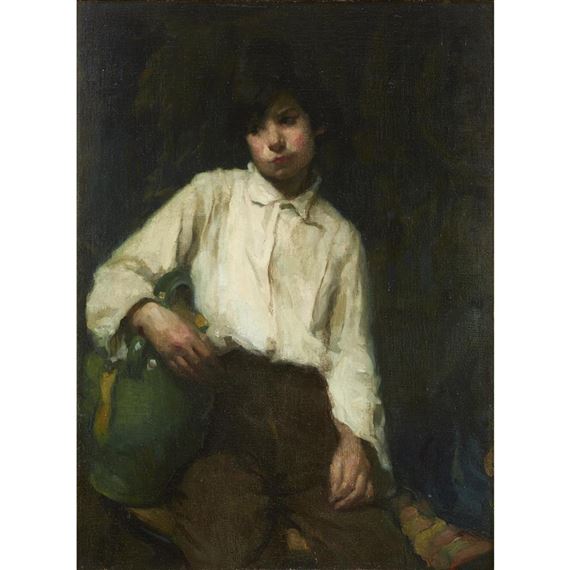 BOY WITH A JUG by Martha Walter, 1904