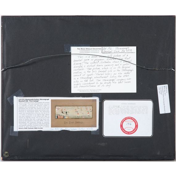 Thomas Stevens | The First Innings, Rare Stevengraph | MutualArt