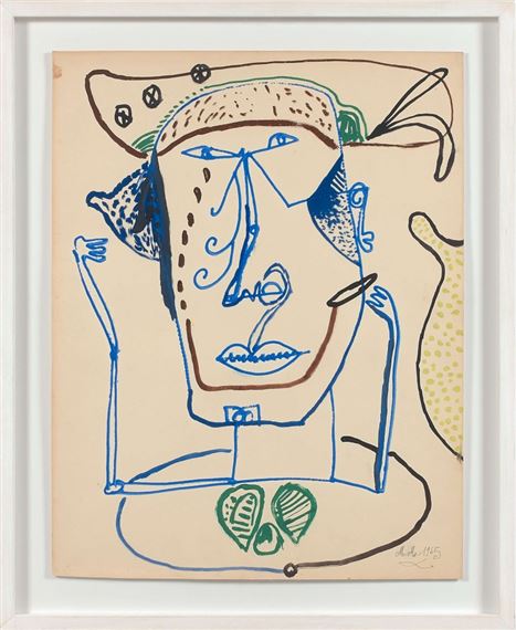 SANS TITRE - 1965 by Michel Macréau, 1965