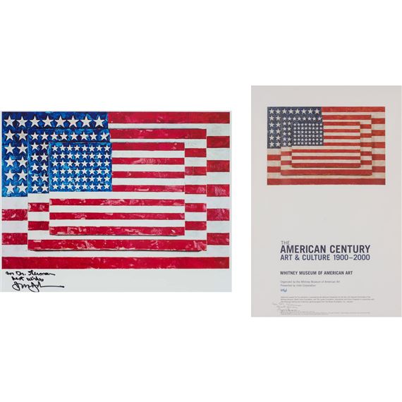 Jasper Johns Three Flags Mutualart