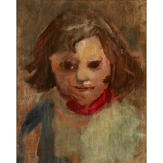 HEAD OF A GIRL by Joan Kathleen Hardy Eardley