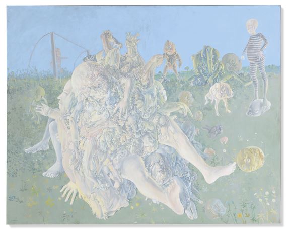 La Mère - Terre engendrant des enfants pour mieux les dévorer by Miodrag Djuric Dado, 1966