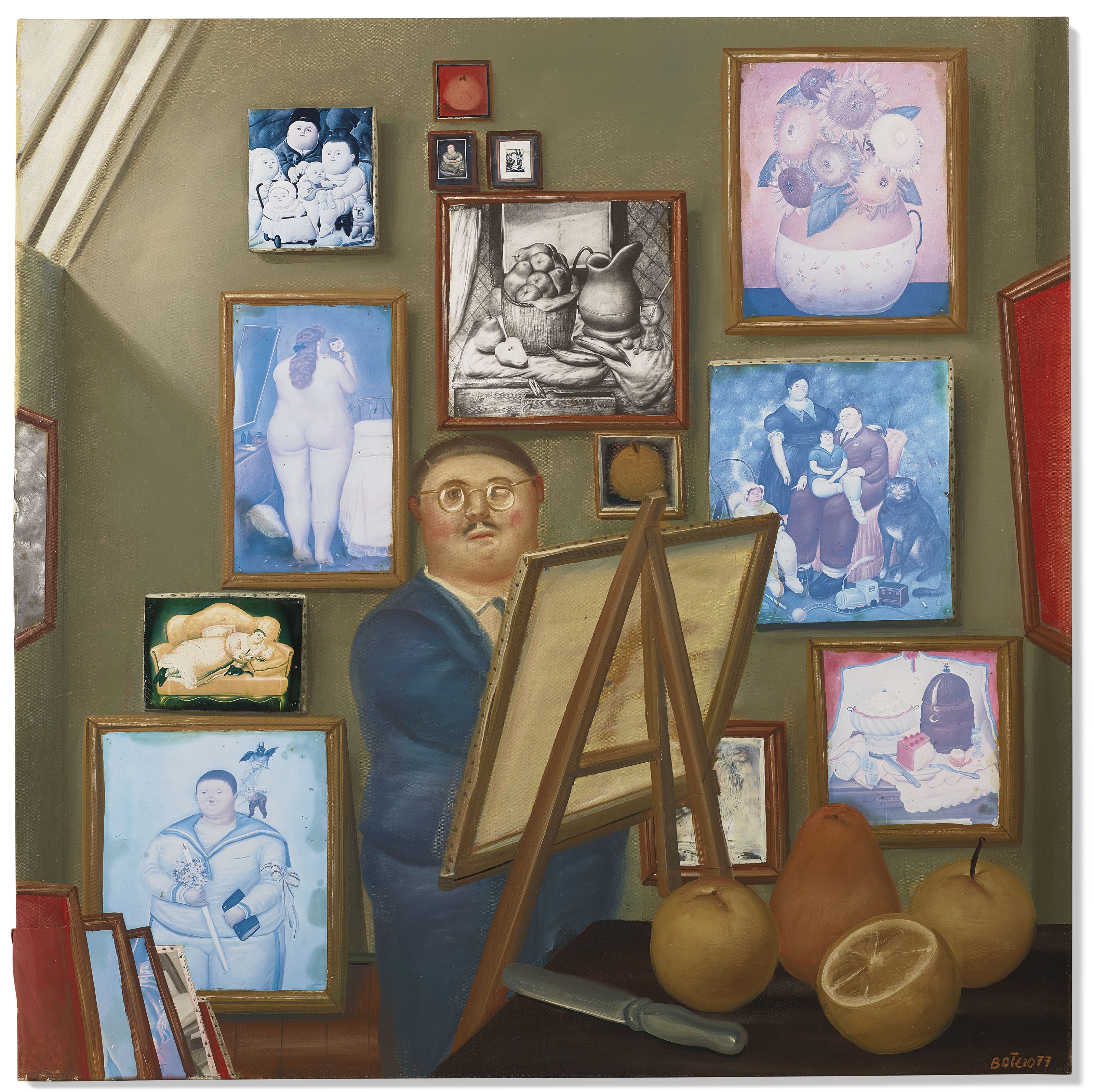 Fernando Botero | L'atelier | MutualArt