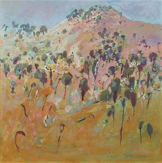 Landscape with Hill near Warialda - Peggy Uebergang