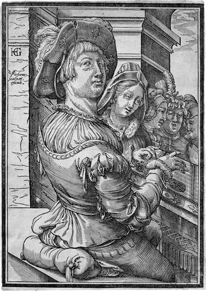 Junger Mann mit der Zither