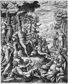 Die Predigt Johannes des Täufers Picture