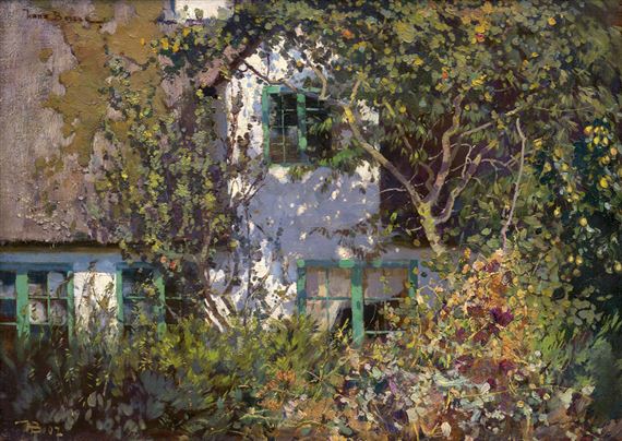 "Friesenhaus" auf Sylt by Hans Busse, 1907
