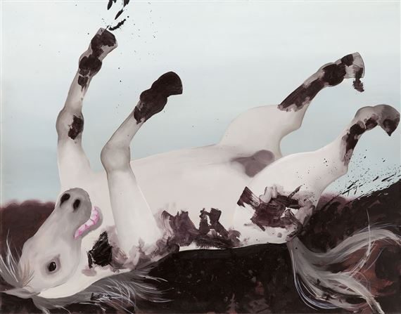 Horse in the mud by Karolina Jabłońska, 2011