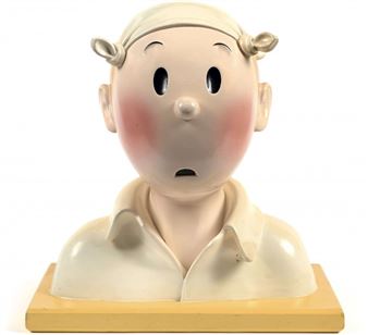 Buste Tintin au Mouchoir - Jean-Marie Pigeon