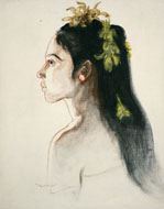 Burmese Girl, by Dullah, 1973
