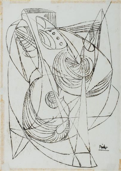 Strumenti musicali by Mirko Basaldella, 1947