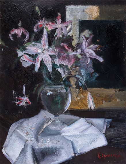 Vaso con fiori by Pietro Gaudenzi