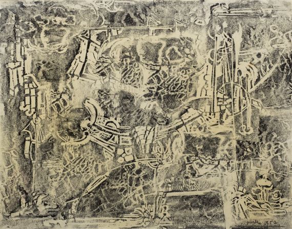 Senza Titolo by Mirko Basaldella, 1952