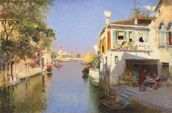 Venice Canal by Cézár Herrer