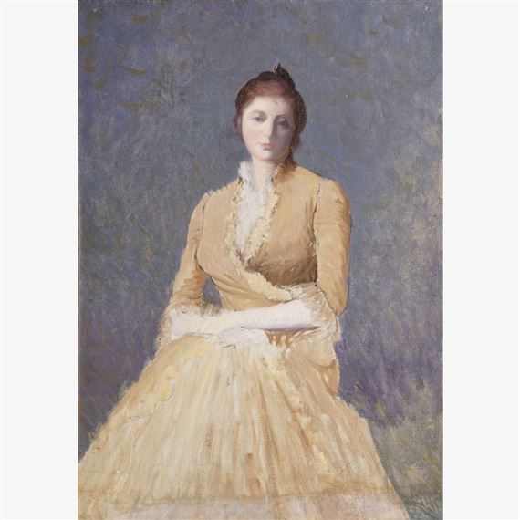 Portrait de Madame Alphonse Osbert, Vichy by Alphonse Osbert, 1902
